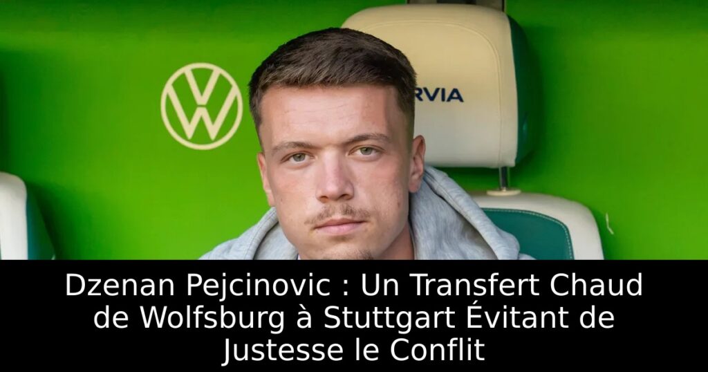 Dzenan Pejcinovic : Un Transfert Chaud de Wolfsburg à Stuttgart Évitant de Justesse le Conflit