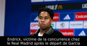 Endrick, victime de la concurrence chez le Real Madrid après le départ de Garcia