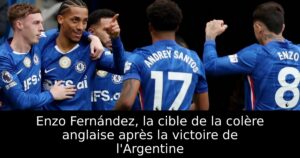 Enzo Fernández, la cible de la colère anglaise après la victoire de l&rsquo;Argentine