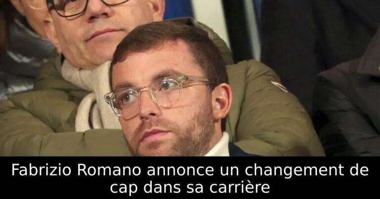 Fabrizio Romano annonce un changement de cap dans sa carrière