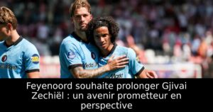 Feyenoord souhaite prolonger Gjivai Zechiël : un avenir prometteur en perspective