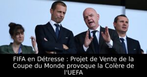 FIFA en Détresse : Projet de Vente de la Coupe du Monde provoque la Colère de l&rsquo;UEFA