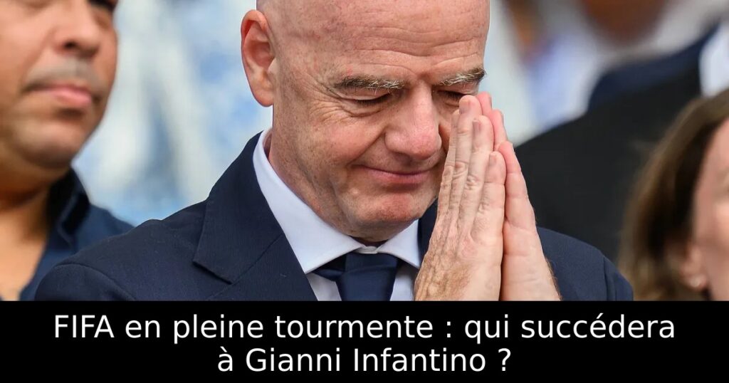 FIFA en pleine tourmente : qui succédera à Gianni Infantino ?