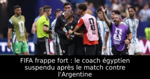 FIFA frappe fort : le coach égyptien suspendu après le match contre l&rsquo;Argentine