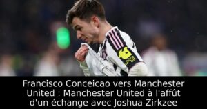 Francisco Conceicao vers Manchester United : Manchester United à l&rsquo;affût d&rsquo;un échange avec Joshua Zirkzee