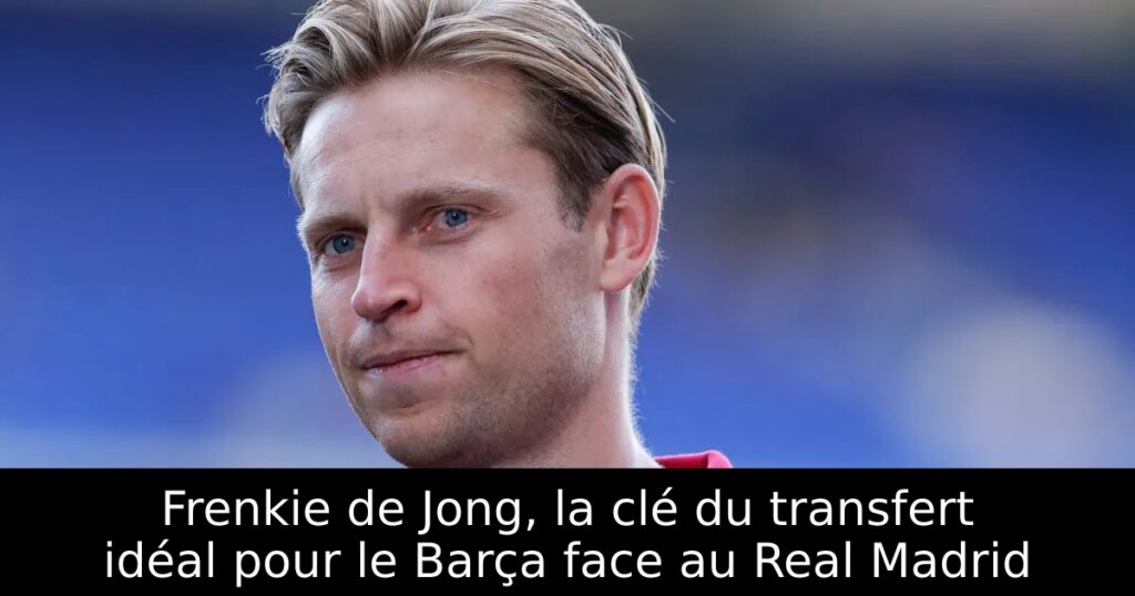 Frenkie de Jong, la clé du transfert idéal pour le Barça face au Real Madrid