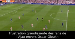 Frustration grandissante des fans de l&rsquo;Ajax envers Oscar Gloukh
