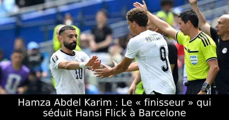 Hamza Abdel Karim : Le « finisseur » qui séduit Hansi Flick à Barcelone