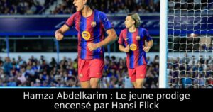 Hamza Abdelkarim : Le jeune prodige encensé par Hansi Flick
