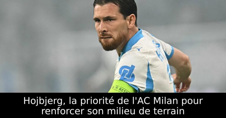 Hojbjerg, la priorité de l'AC Milan pour renforcer son milieu de terrain