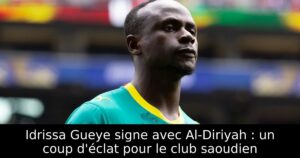 Idrissa Gueye signe avec Al-Diriyah : un coup d&rsquo;éclat pour le club saoudien