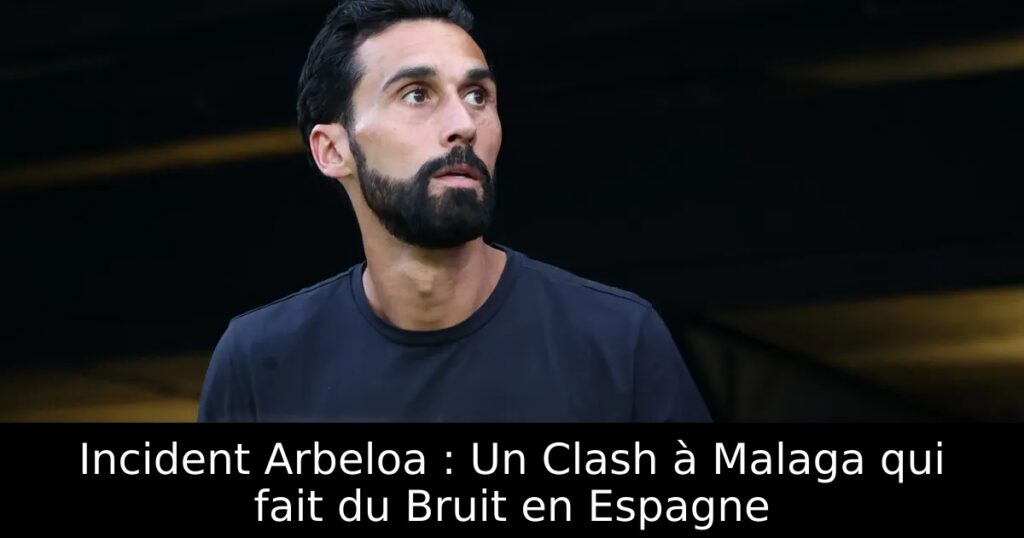 Incident Arbeloa : Un Clash à Malaga qui fait du Bruit en Espagne
