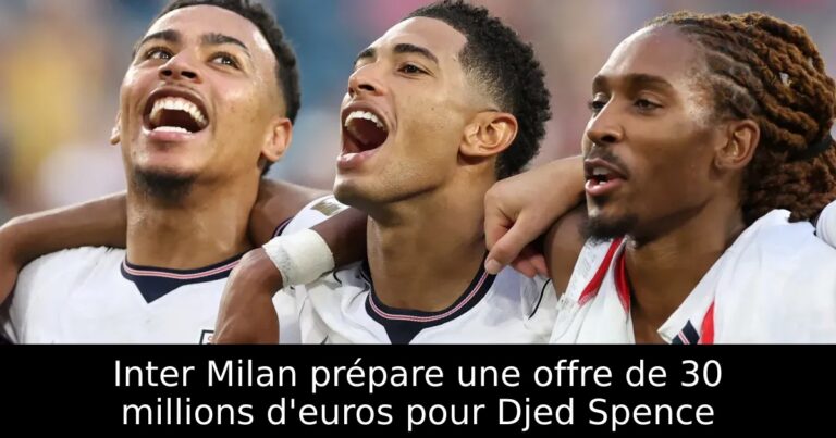 Inter Milan prépare une offre de 30 millions d'euros pour Djed Spence