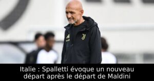 Italie : Spalletti évoque un nouveau départ après le départ de Maldini