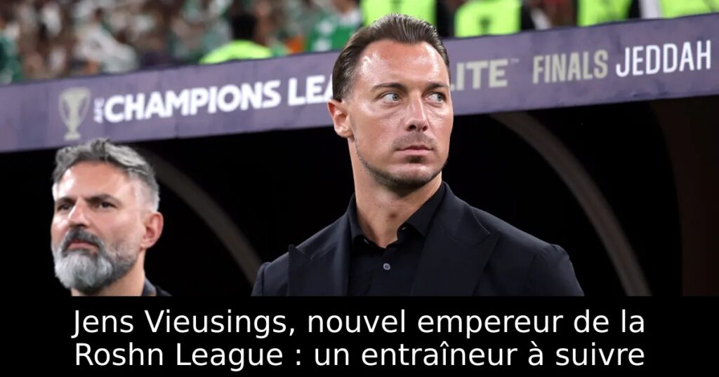 Jens Vieusings, nouvel empereur de la Roshn League : un entraîneur à suivre
