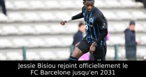 Jessie Bisiou rejoint officiellement le FC Barcelone jusqu&rsquo;en 2031