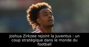 Joshua Zirkzee rejoint la Juventus : un coup stratégique dans le monde du football