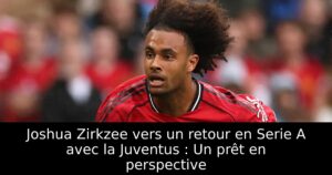 Joshua Zirkzee vers un retour en Serie A avec la Juventus : Un prêt en perspective