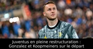 Juventus en pleine restructuration : Gonzalez et Koopmeiners sur le départ