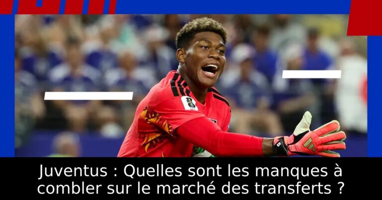 Juventus : Quelles sont les manques à combler sur le marché des transferts ?