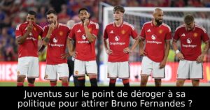 Juventus sur le point de déroger à sa politique pour attirer Bruno Fernandes ?