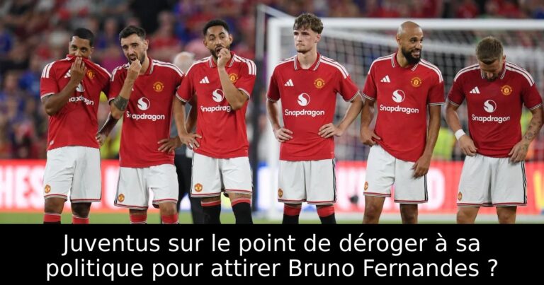 Juventus sur le point de déroger à sa politique pour attirer Bruno Fernandes ?