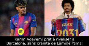 Karim Adeyemi prêt à rivaliser à Barcelone, sans crainte de Lamine Yamal