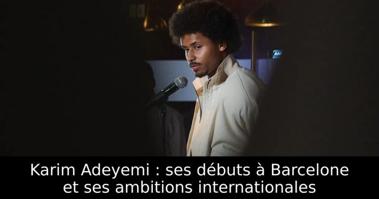 Karim Adeyemi : ses débuts à Barcelone et ses ambitions internationales
