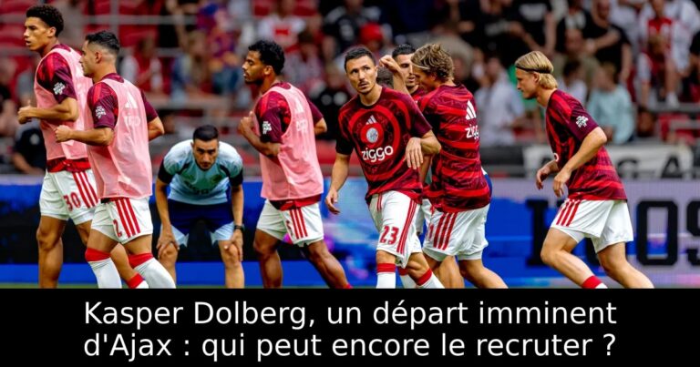 Kasper Dolberg, un départ imminent d'Ajax : qui peut encore le recruter ?