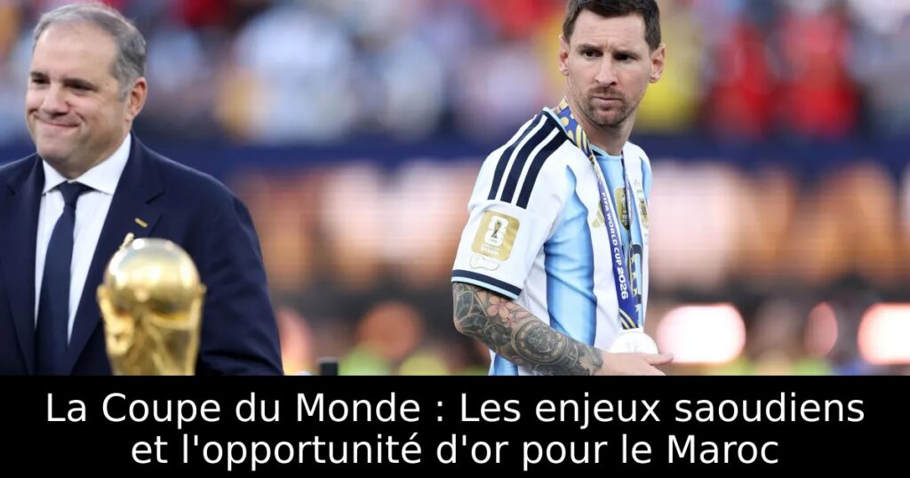 La Coupe du Monde : Les enjeux saoudiens et l&rsquo;opportunité d&rsquo;or pour le Maroc