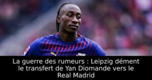 La guerre des rumeurs : Leipzig dément le transfert de Yan Diomande vers le Real Madrid