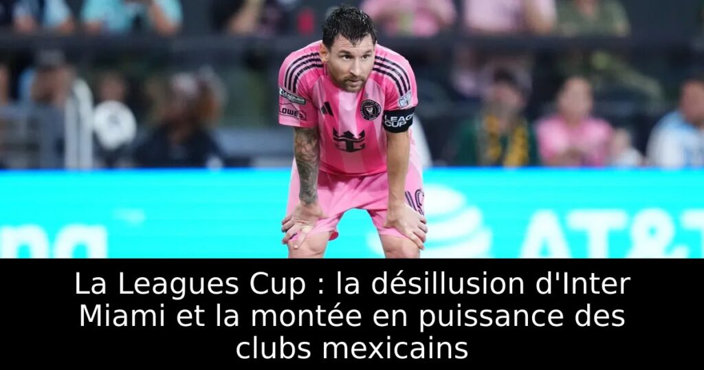 La Leagues Cup : la désillusion d&rsquo;Inter Miami et la montée en puissance des clubs mexicains