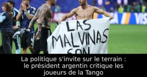 La politique s&rsquo;invite sur le terrain : le président argentin critique les joueurs de la Tango