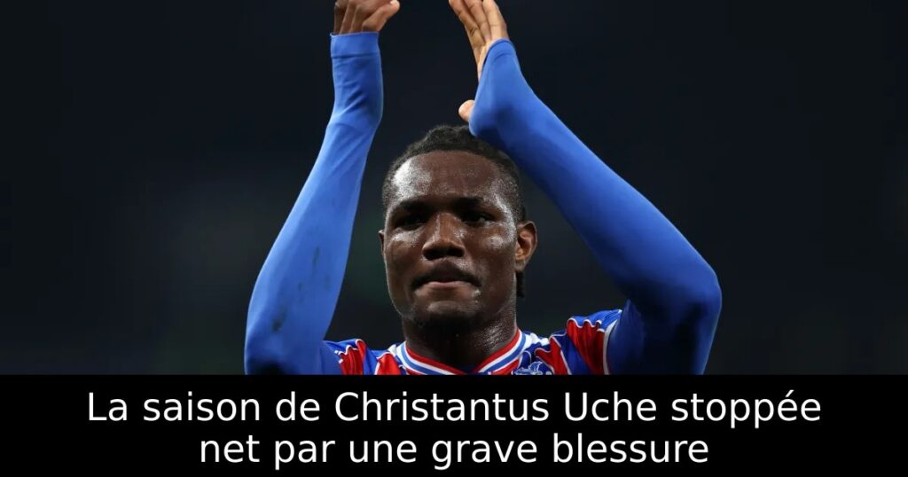 La saison de Christantus Uche stoppée net par une grave blessure