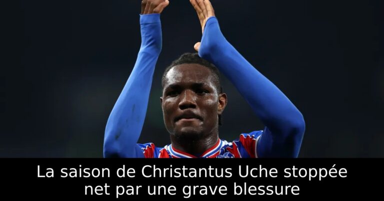 La saison de Christantus Uche stoppée net par une grave blessure