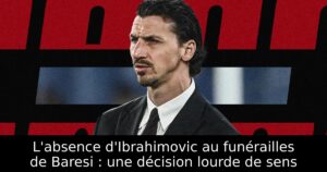 L&rsquo;absence d&rsquo;Ibrahimovic au funérailles de Baresi : une décision lourde de sens