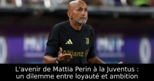 L&rsquo;avenir de Mattia Perin à la Juventus : un dilemme entre loyauté et ambition