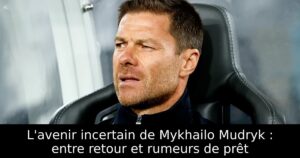 L&rsquo;avenir incertain de Mykhailo Mudryk : entre retour et rumeurs de prêt