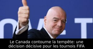 Le Canada contourne la tempête: une décision décisive pour les tournois FIFA