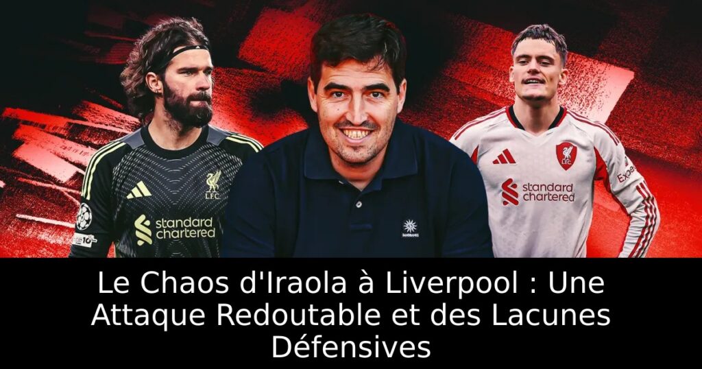 Le Chaos d&rsquo;Iraola à Liverpool : Une Attaque Redoutable et des Lacunes Défensives