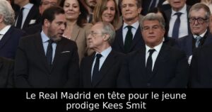 Le Real Madrid en tête pour le jeune prodige Kees Smit