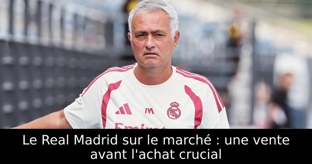 Le Real Madrid sur le marché : une vente avant l&rsquo;achat crucial