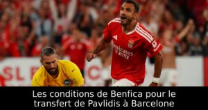 Les conditions de Benfica pour le transfert de Pavlidis à Barcelone