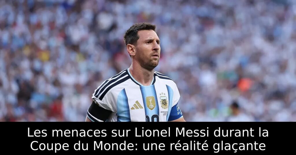 Les menaces sur Lionel Messi durant la Coupe du Monde: une réalité glaçante
