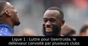 Ligue 1 : Luttre pour Geertruida, le défenseur convoité par plusieurs clubs