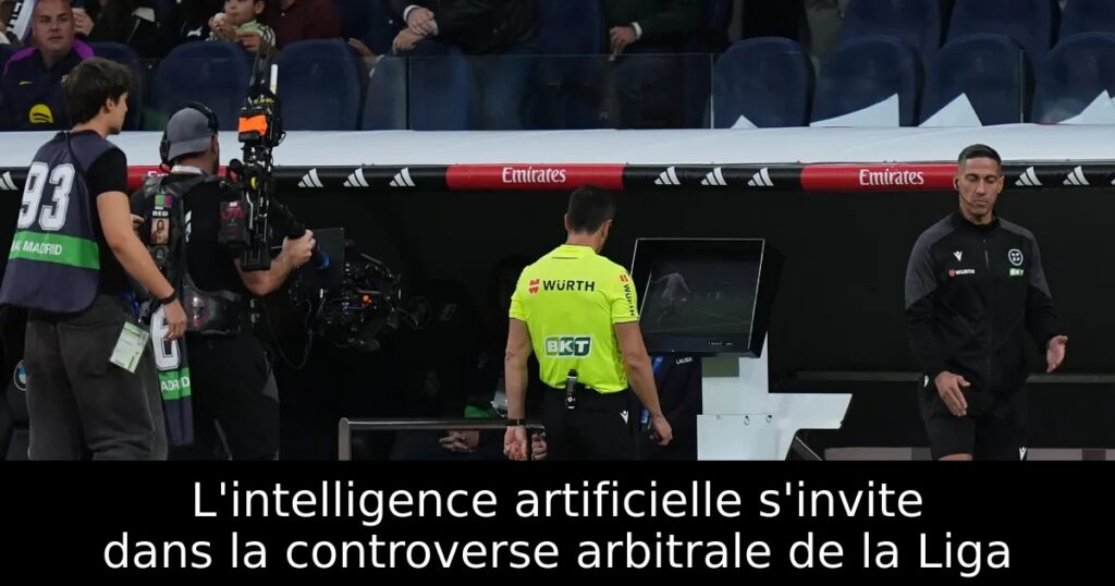 L&rsquo;intelligence artificielle s&rsquo;invite dans la controverse arbitrale de la Liga