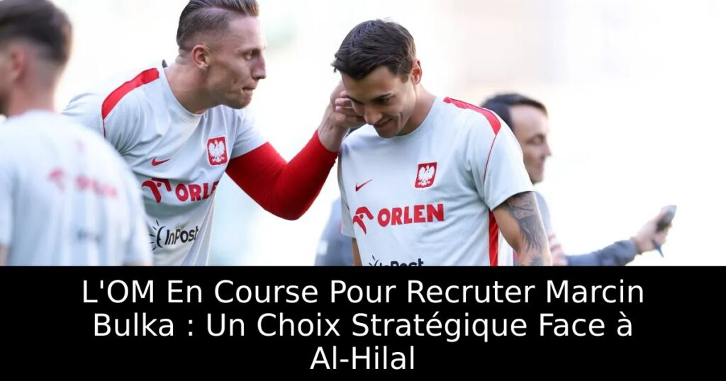L&rsquo;OM En Course Pour Recruter Marcin Bulka : Un Choix Stratégique Face à Al-Hilal