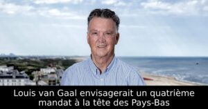 Louis van Gaal envisagerait un quatrième mandat à la tête des Pays-Bas
