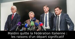 Maldini quitte la Fédération Italienne : les raisons d&rsquo;un départ significatif