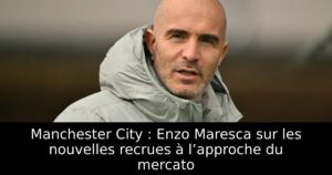 Manchester City : Enzo Maresca sur les nouvelles recrues à l’approche du mercato